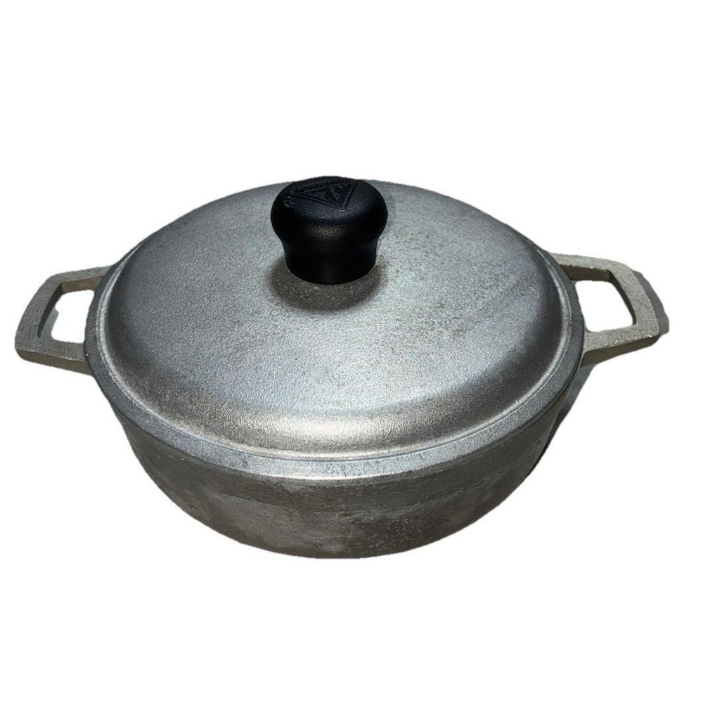 IMUSA  Cast Aluminum Traditional Caldero Set 1/2 Qt Mini 5.25x1.75" Vintage